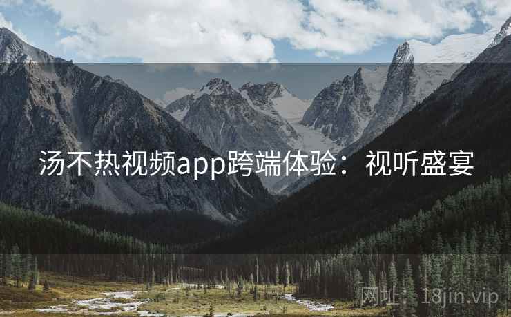 汤不热视频app跨端体验：视听盛宴